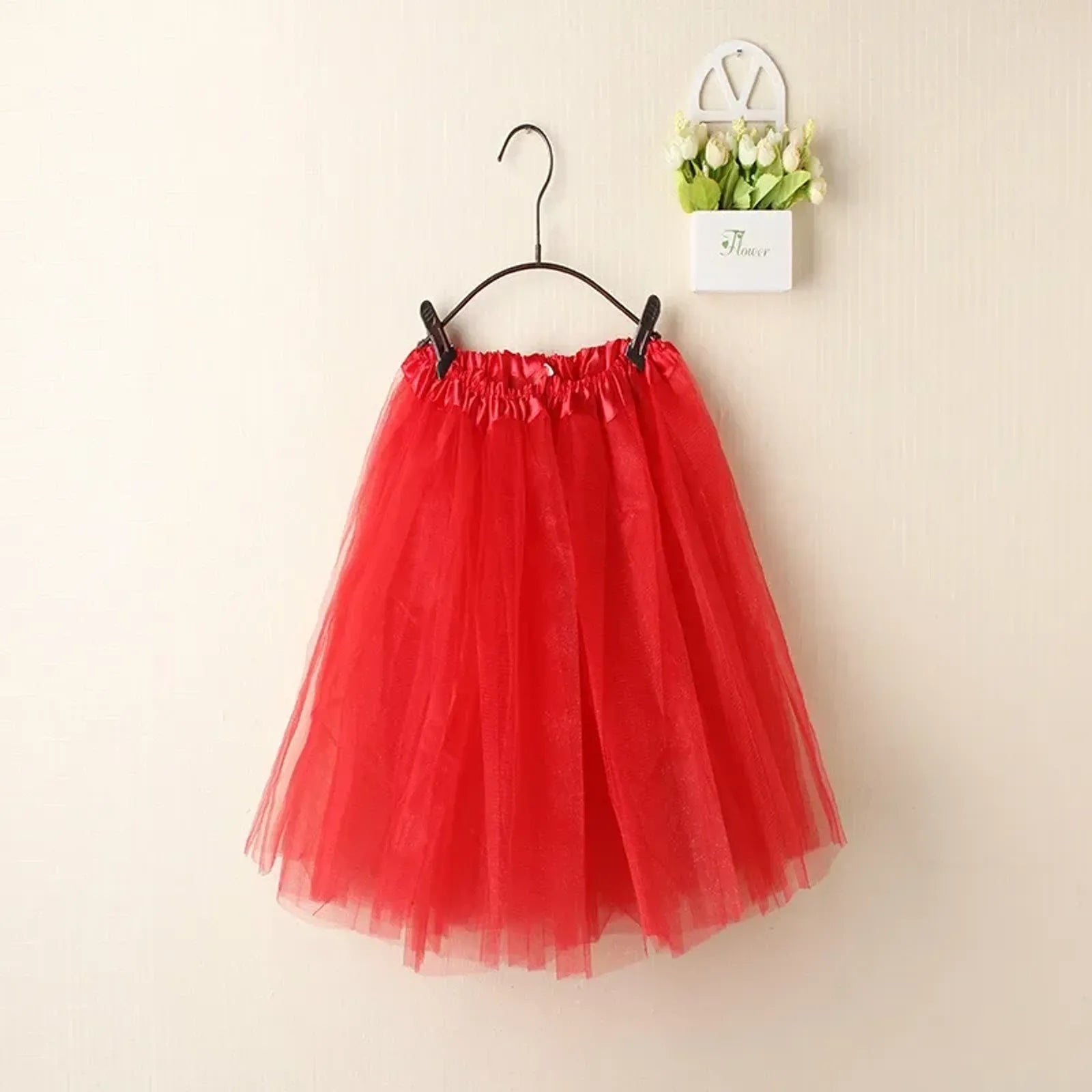 Women’s Vintage Tulle Mini Skirt for Summer Parties