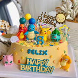 Pokemon Cake Decoration Set with Pikachu and Pokeball