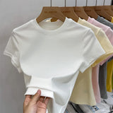 Summer O-Neck Fashion T-Shirt for Women