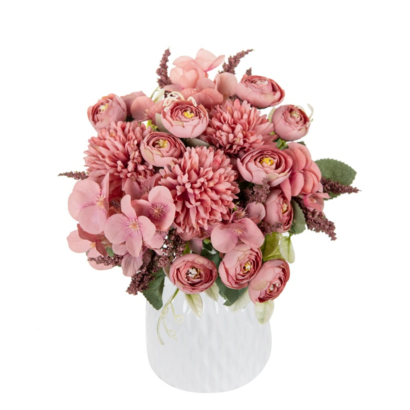 Artificial Rose Hydrangea Bouquet for Home and Events