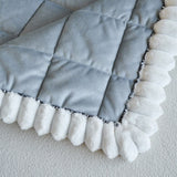 Simple Solid Color Thick Sofa Cushion for Living Room