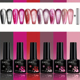 TARTU 6pcs Cat Eye Gel Nail Polish Set