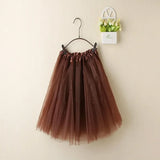 Women’s Vintage Tulle Mini Skirt for Summer Parties