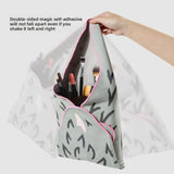 Self-Adhesive Folding Cloth Storage Bag for Travel