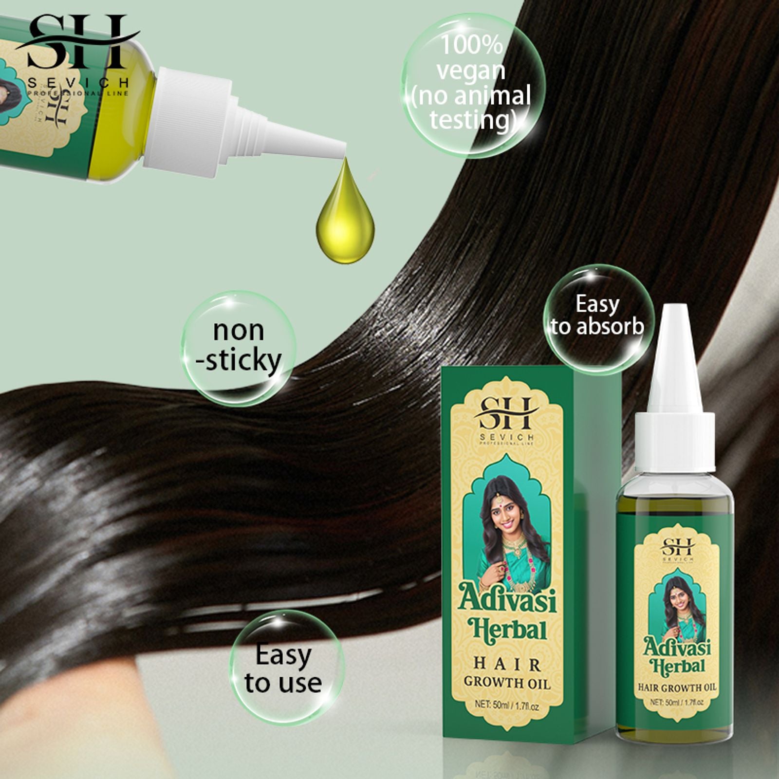 Adivasi Organic Ayurvedic Hair Growth Oil