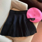 Korean Pleated Mini Skirt for Women