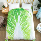 Cabbage-Shaped Plush Throws for Relaxation