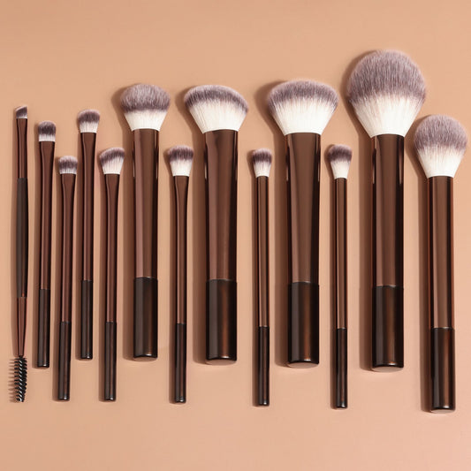 13PCS Makeup Brush Set for Foundation, Blush, and Eyeshadow