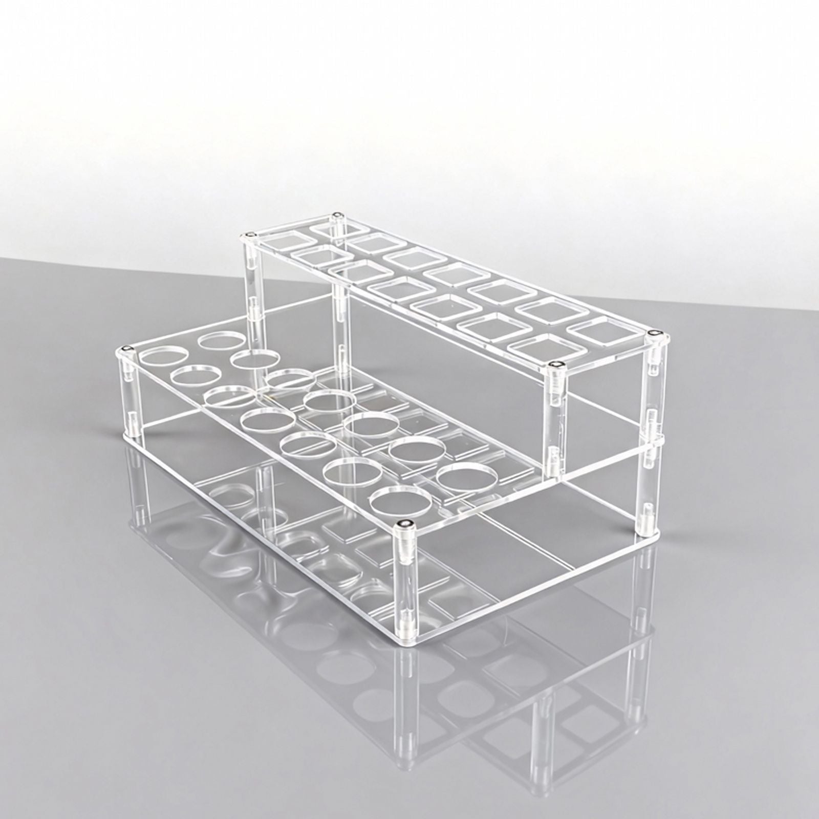 2 Tier Cosmetic Organizer Shelf for Perfume & Makeup