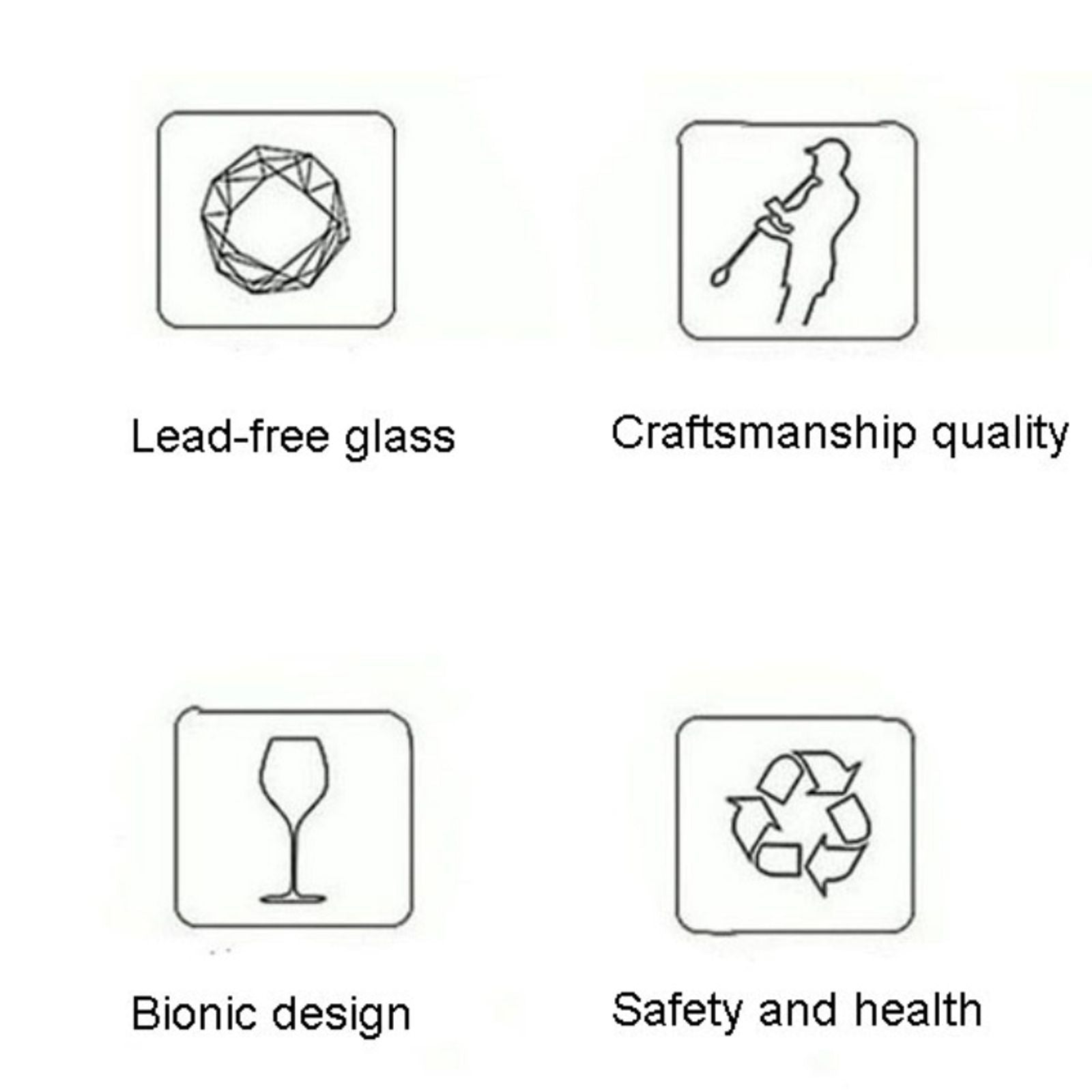 Japanese Glass Mt. Fuji Teacup - Heat-Resistant Retro Design