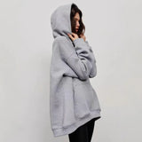 Oversized Unisex Hoodie - Loose Fit Winter Sportswear