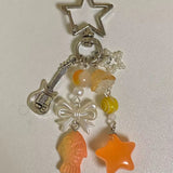 Aesthetic Y2K Green Melon Soda Keychain