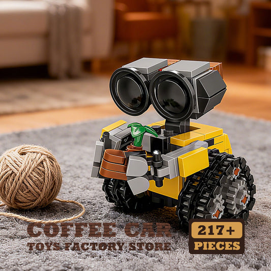Disney Movie Robot Wall-E Building Blocks Action Figure