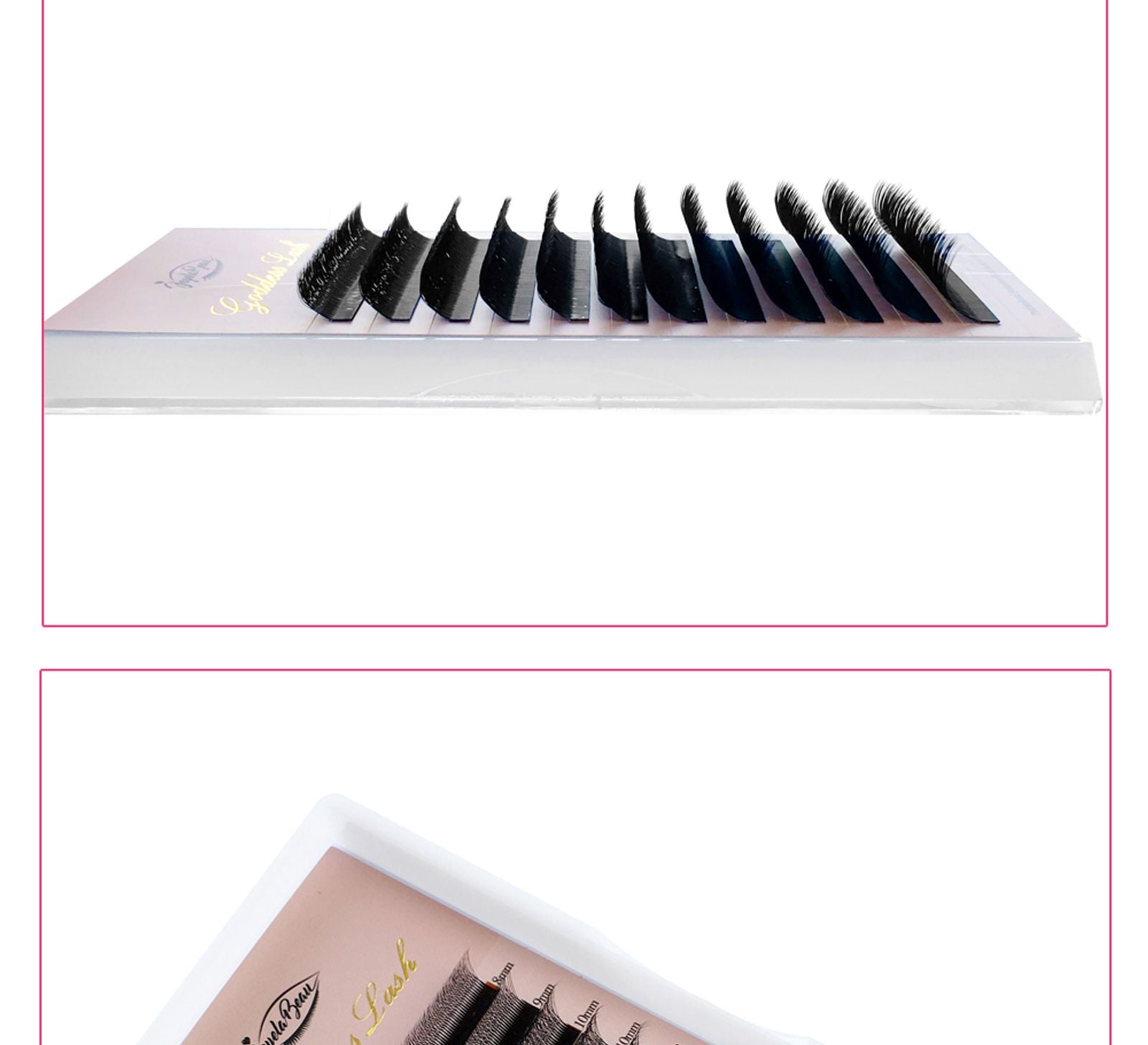 Goddess 4D W Shape Eyelash Extensions - Handmade Volume Lashes