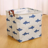 32cm Cute Printing Foldable Storage Baskets - Organizers