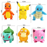 Pokemon Cake Decoration Set with Pikachu and Pokeball