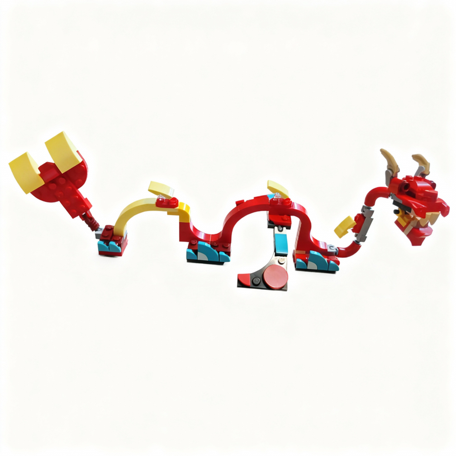 103pcs MOC Creator Sea Serpent Building Blocks Set