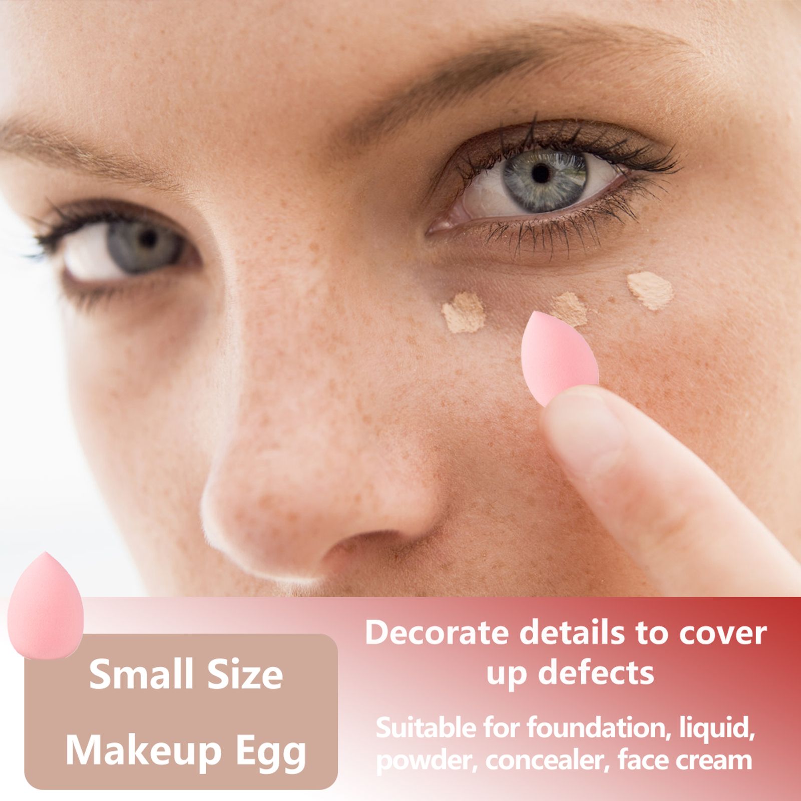 Makeup Brushes and Sponges Set with Headband and Wristband