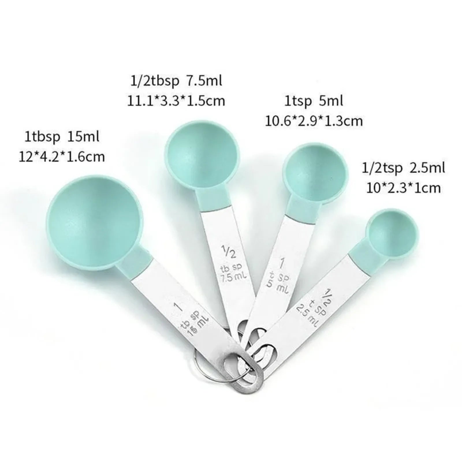 Multipurpose Measuring Spoon and Cup Set for Baking