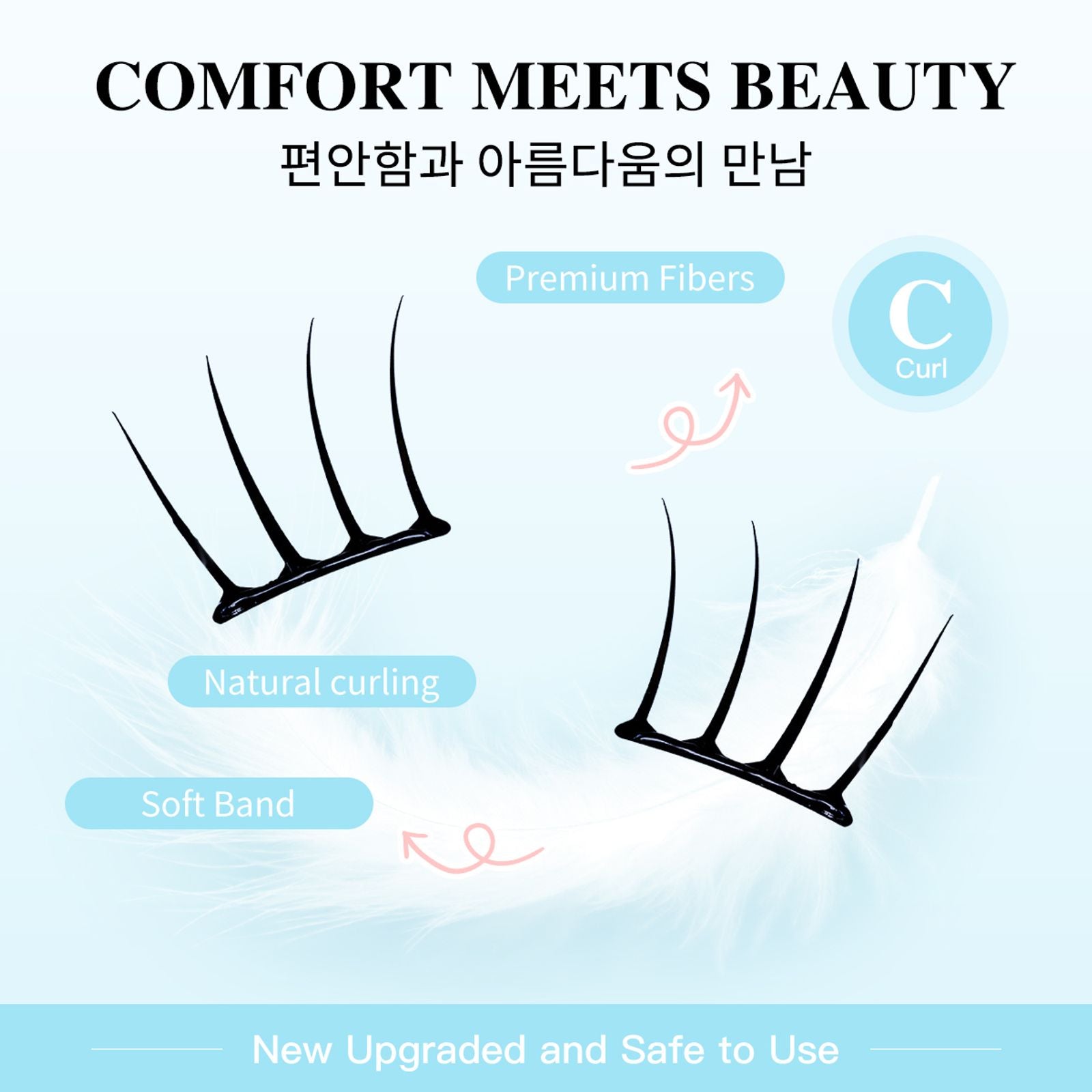 Self-Adhesive Ultra-Thin False Eyelashes
