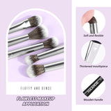 5PCS Eye Shadow Makeup Brush Set with Soft Bristles