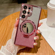 Luxury Clear Glitter MagSafe Case for Samsung Galaxy S22/S25