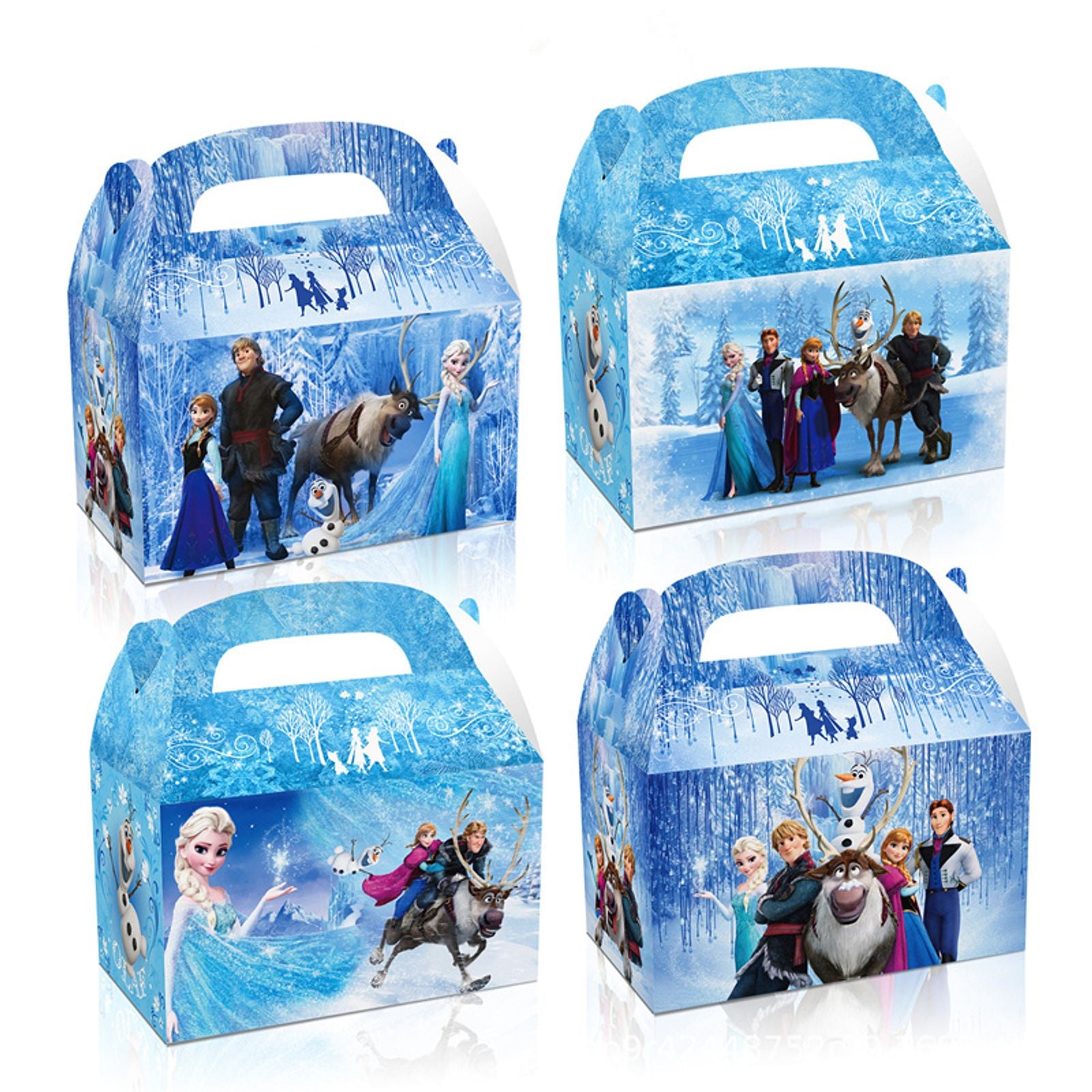 Frozen Birthday Party Anna Elsa Decorations - 16 Pcs