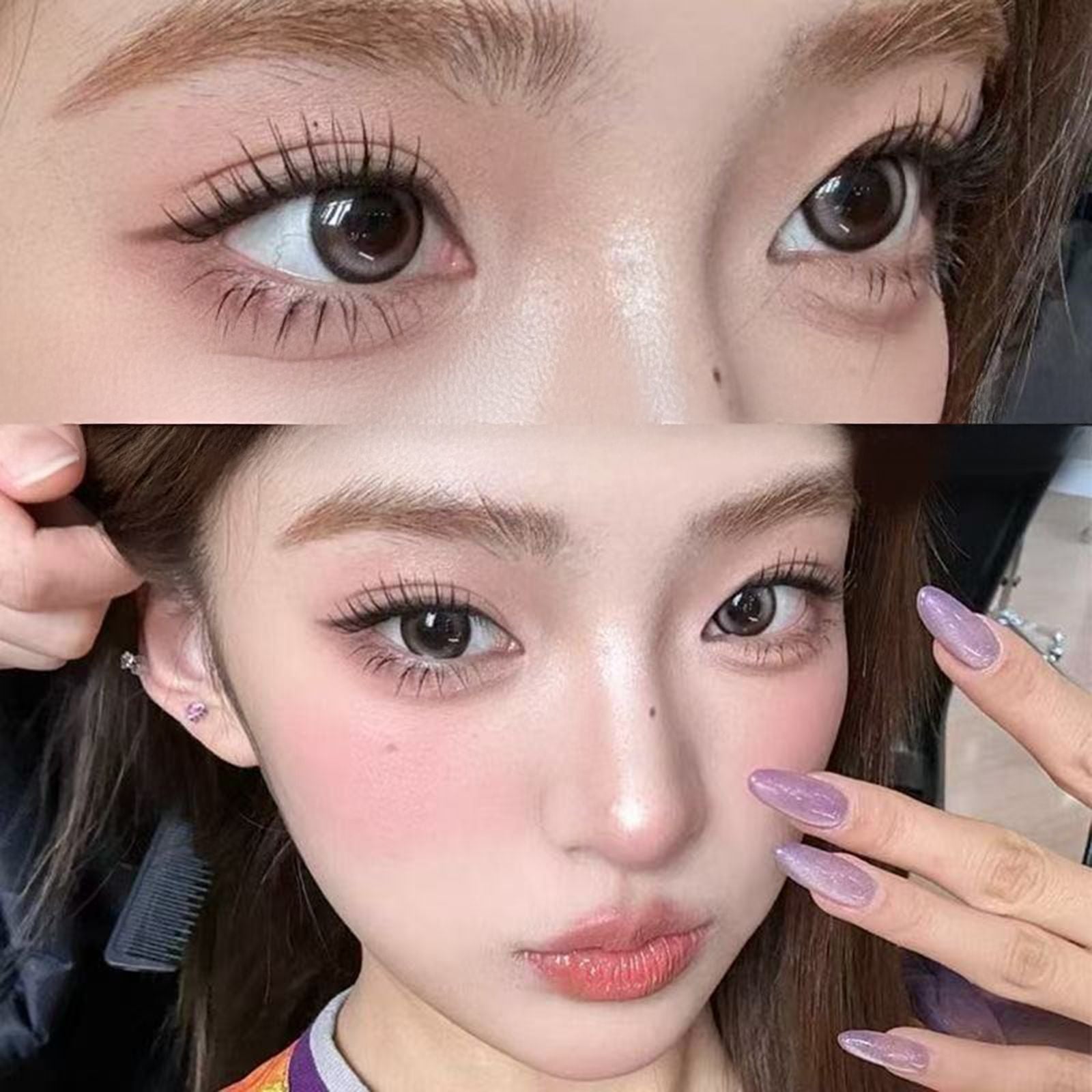 Self-Adhesive Fluffy Cluster Eyelashes for Daily Makeup