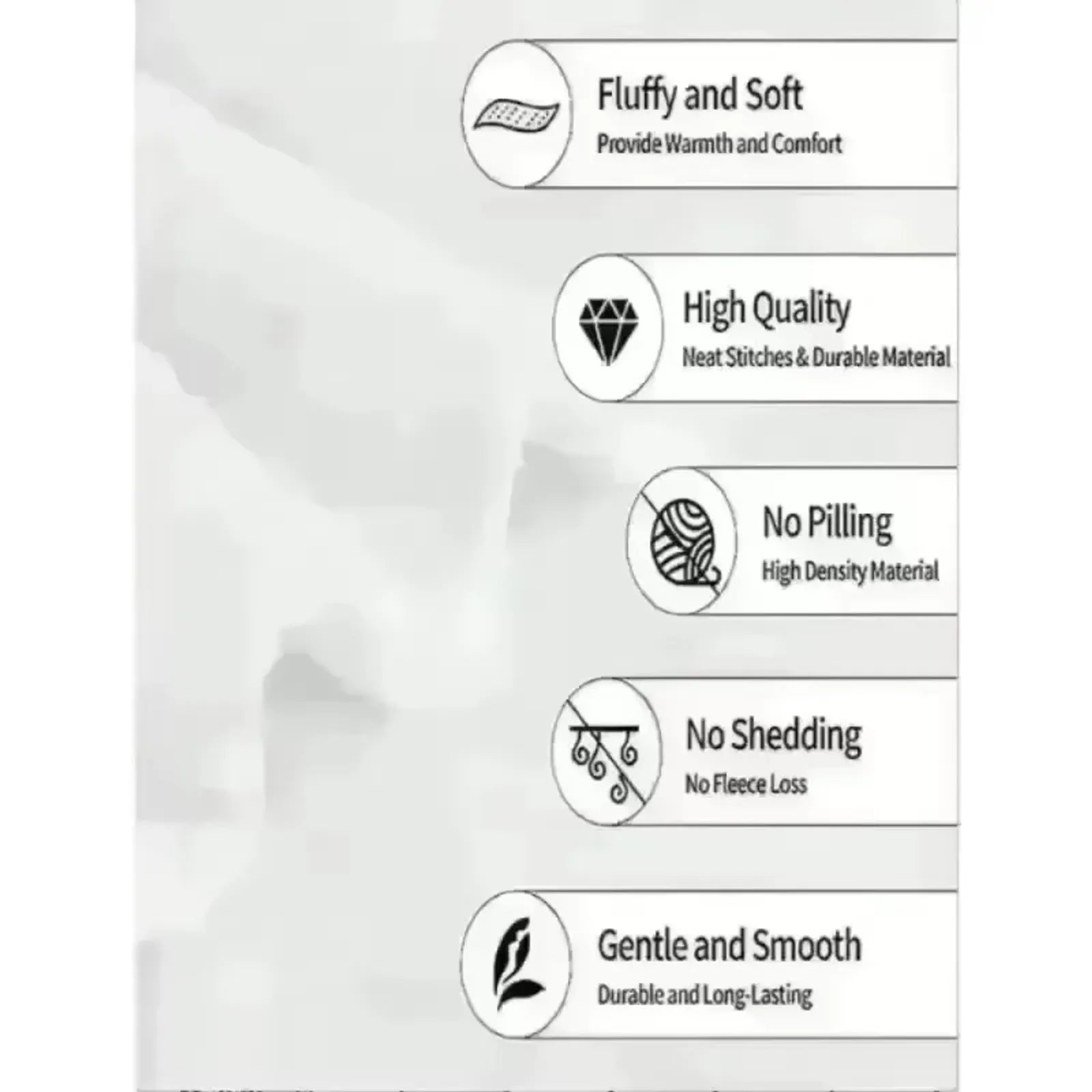 Bohemian Cat-Themed Flannel Blanket