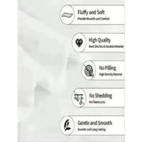 Bohemian Cat-Themed Flannel Blanket