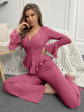 Warm Winter Pajama Set for Women