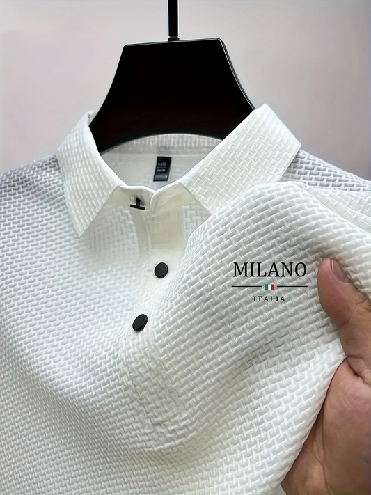 Classic Men's Casual Polo Shirt - Milan Pattern