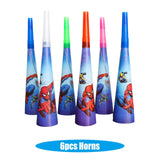 Spiderman Birthday Tableware Set for Kids