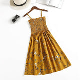 Summer Chiffon Sleeveless Mini Dress for Women