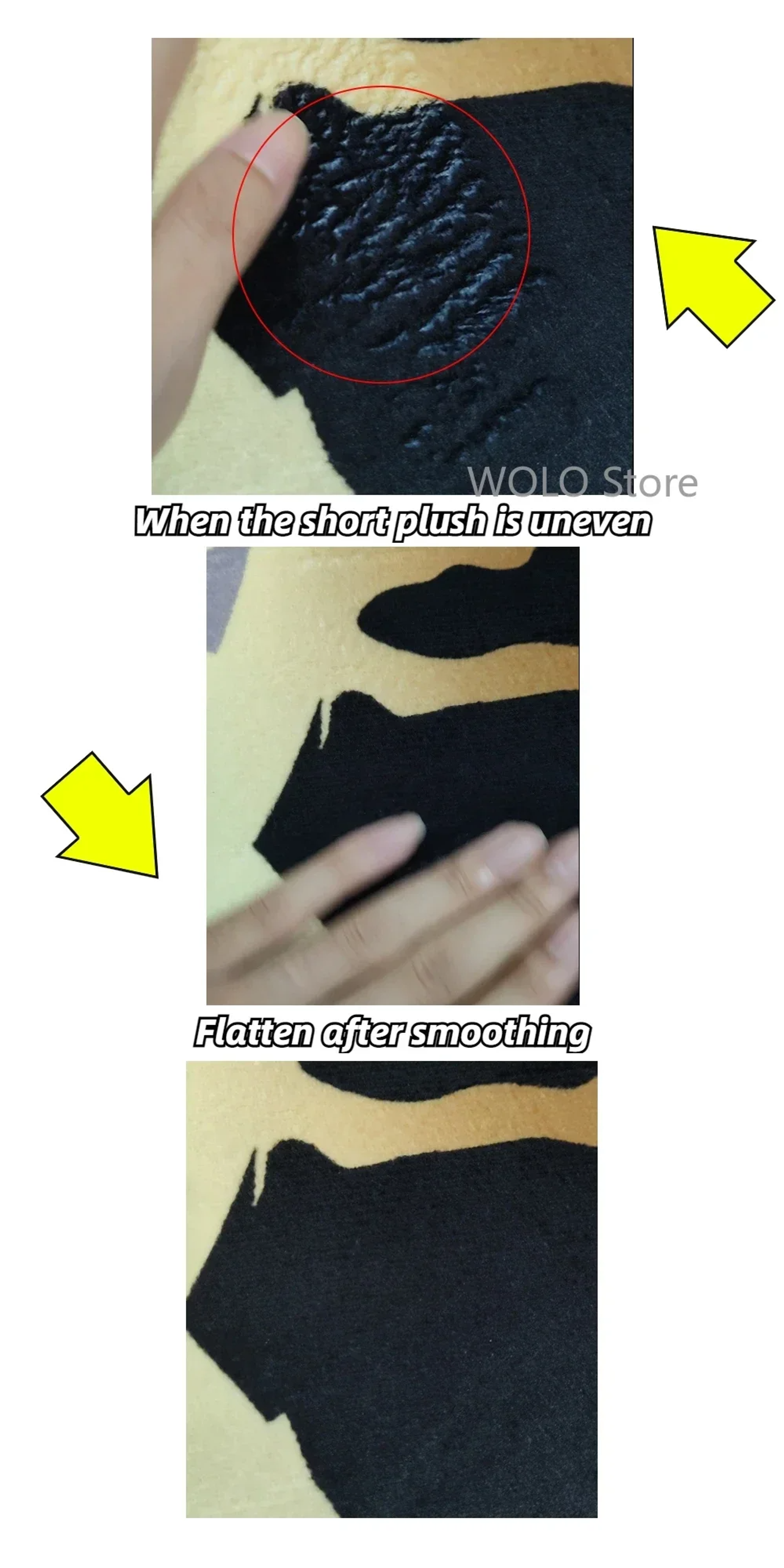 VIKAMA Christmas Tree Theme Rug and Mat Set