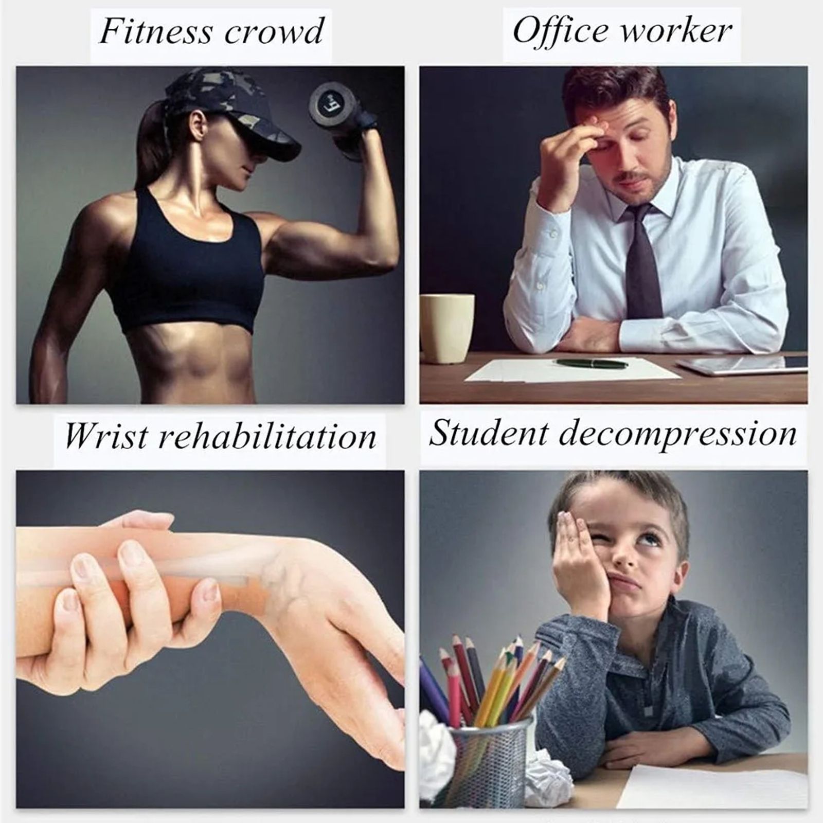 Gyro Ball Wrist Exerciser for Arm and Hand Strength