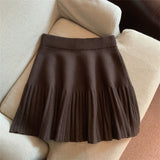 Korean Sweet Pleated Mini Skirt for Women