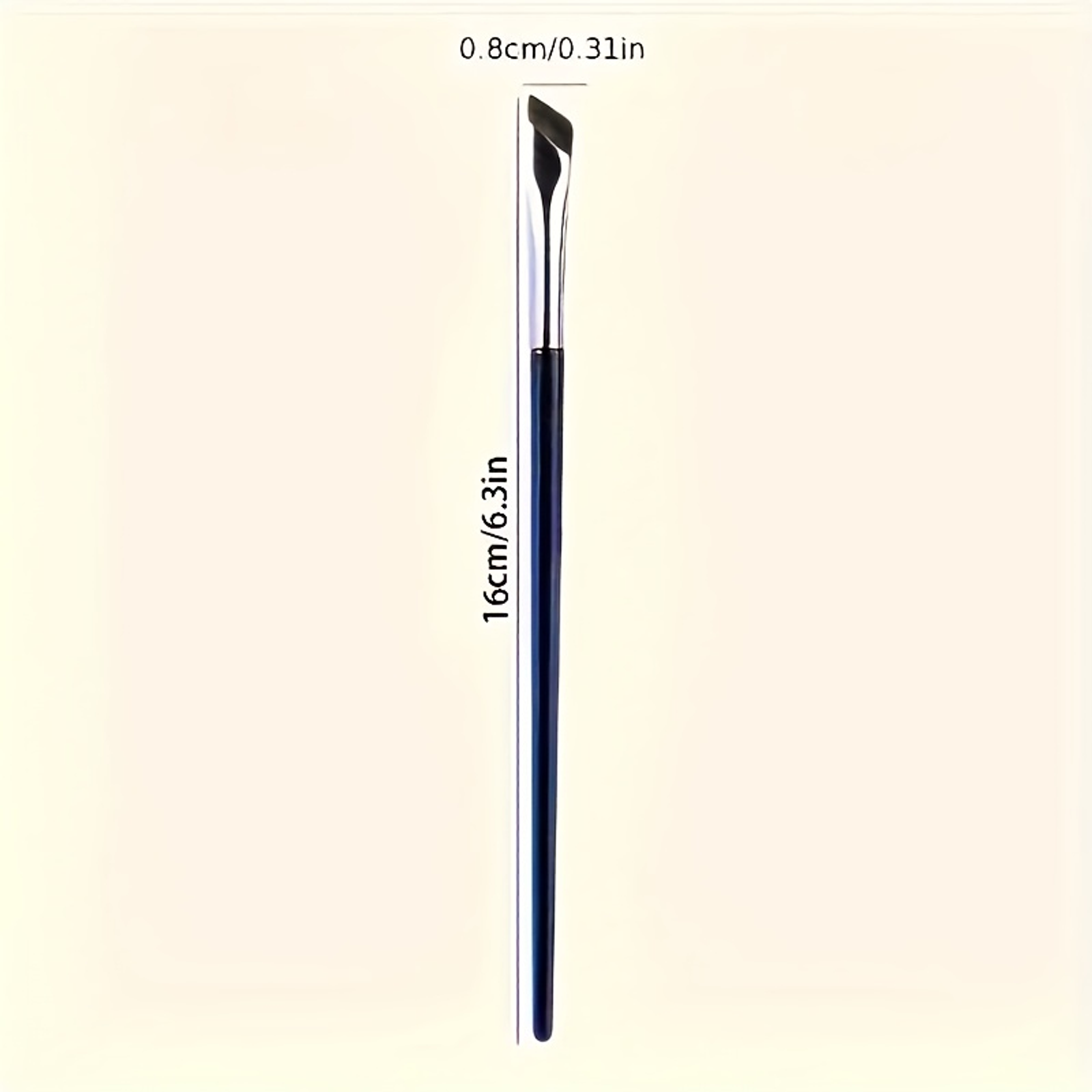 Fine Angle Eyeliner Pencil and Eyebrow Brush