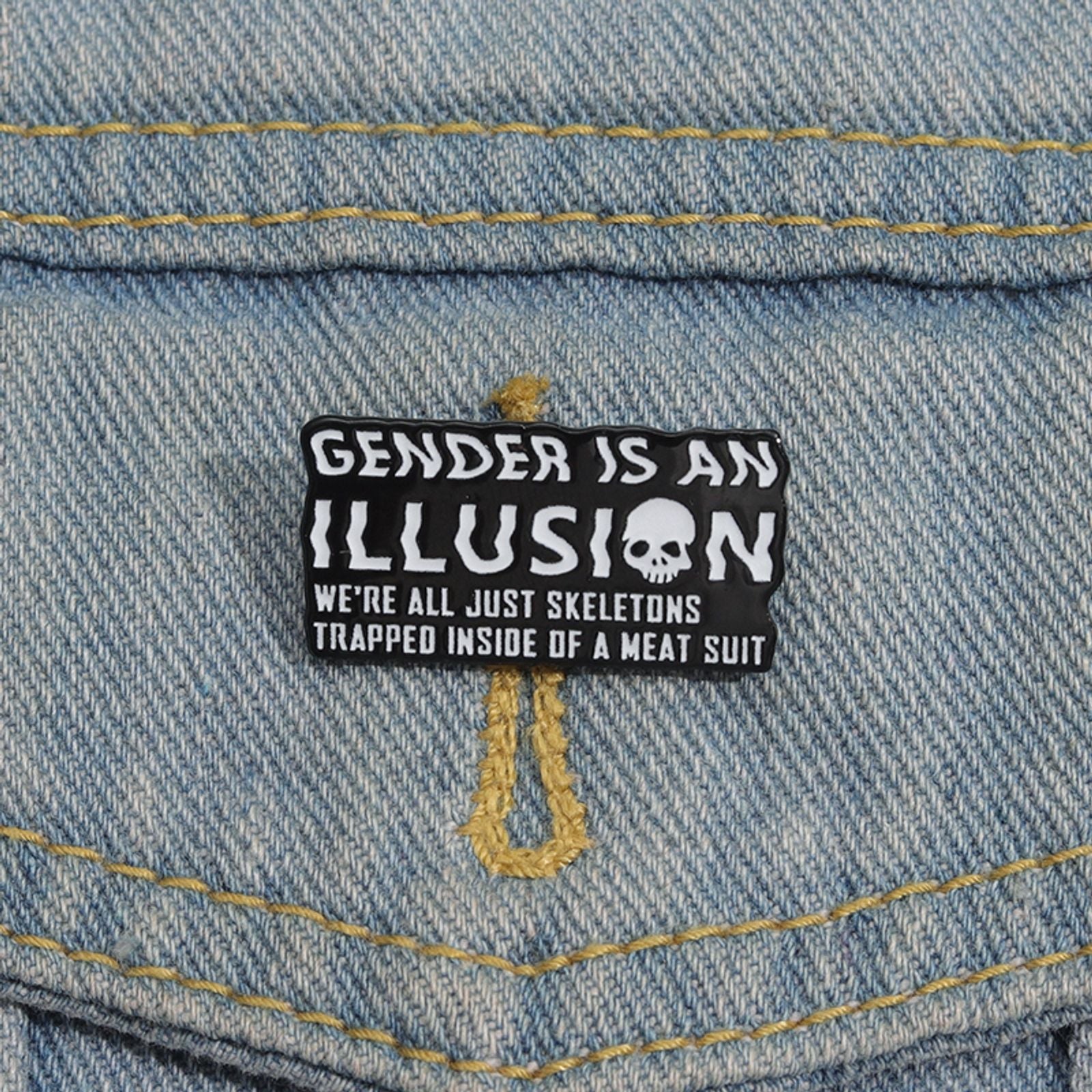 Gender Equality Enamel Pins - Rainbow Women Power Brooches