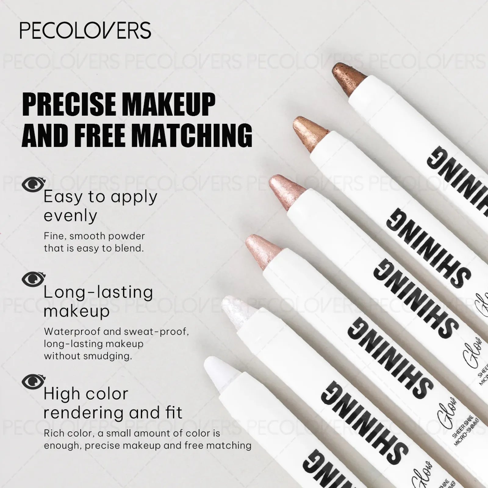 Sparkle Metallic Shimmer Eyeshadow Stick