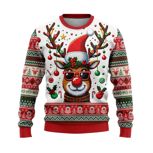 Funny Santa Claus Ugly Christmas Sweaters for Men