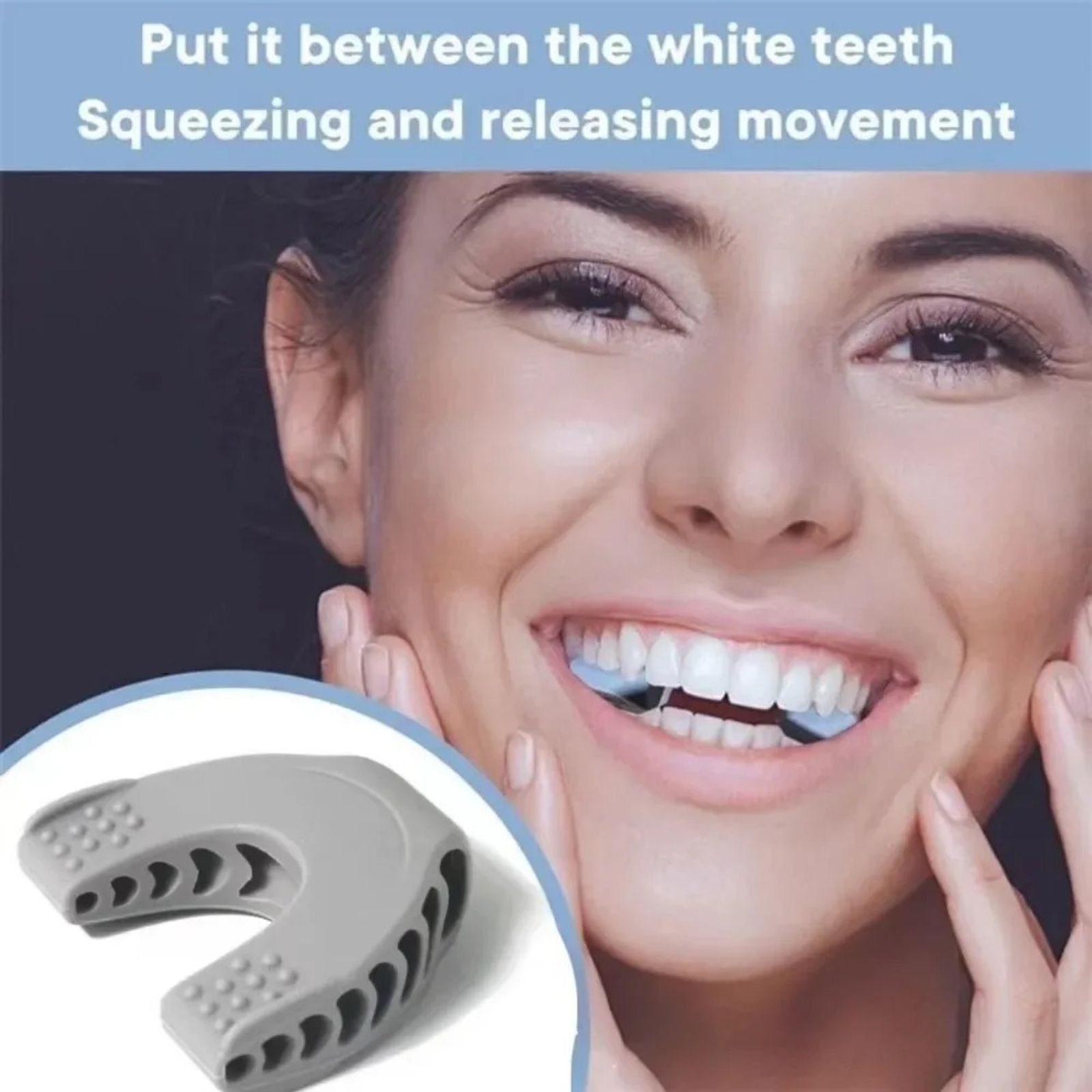 V Shape Face Jaw Exerciser Fitness Muscle Chew Ball