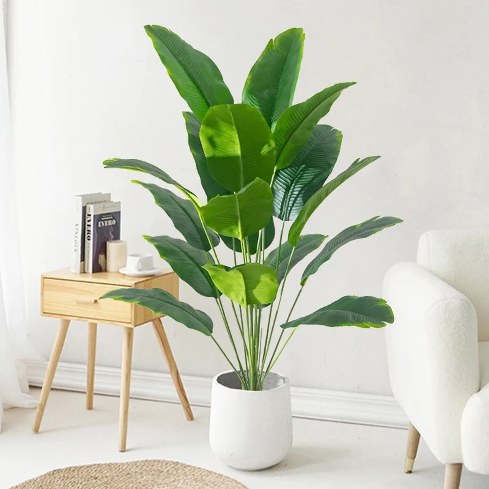 Large Tropical Palm Tree | Real Touch Fake Banana Plant