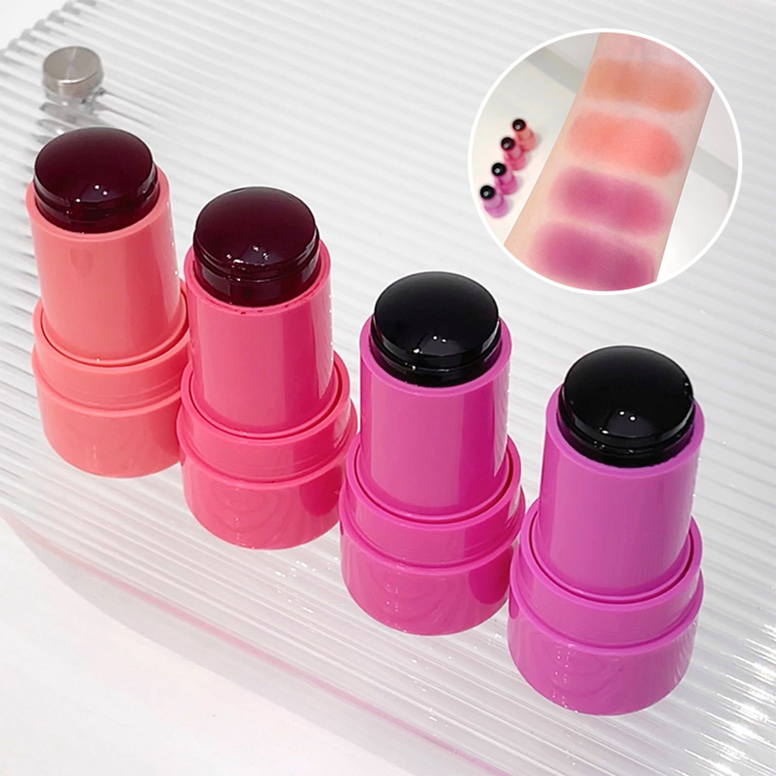Color Changing Lip and Cheek Blush Stick