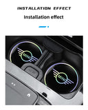2Pcs Car Cup Mat for MINI Cooper