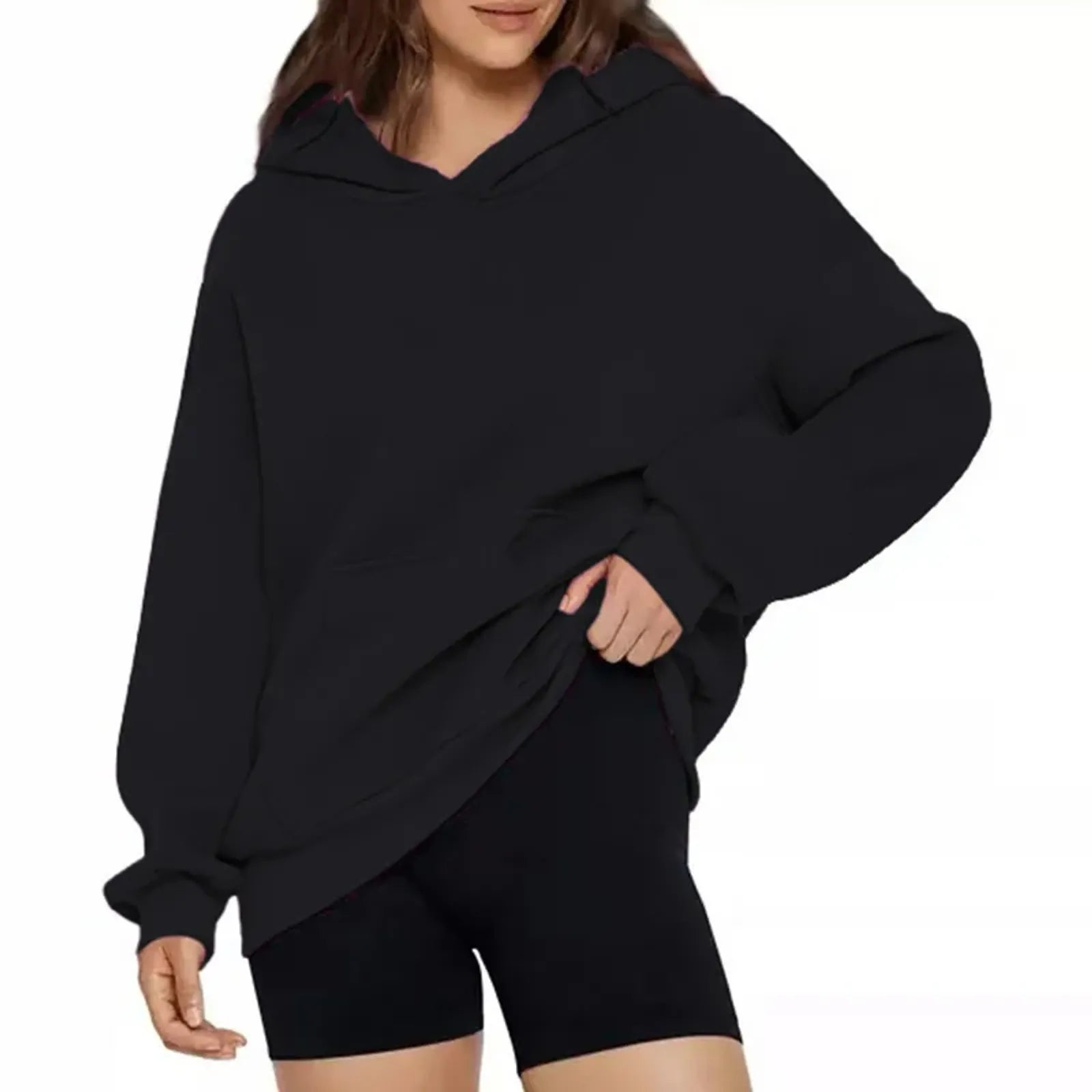 Oversized Unisex Hoodie - Loose Fit Winter Sportswear