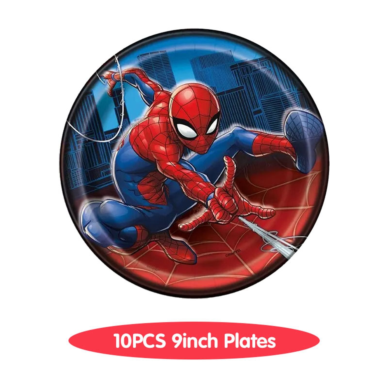 Spiderman Birthday Tableware Set for Kids