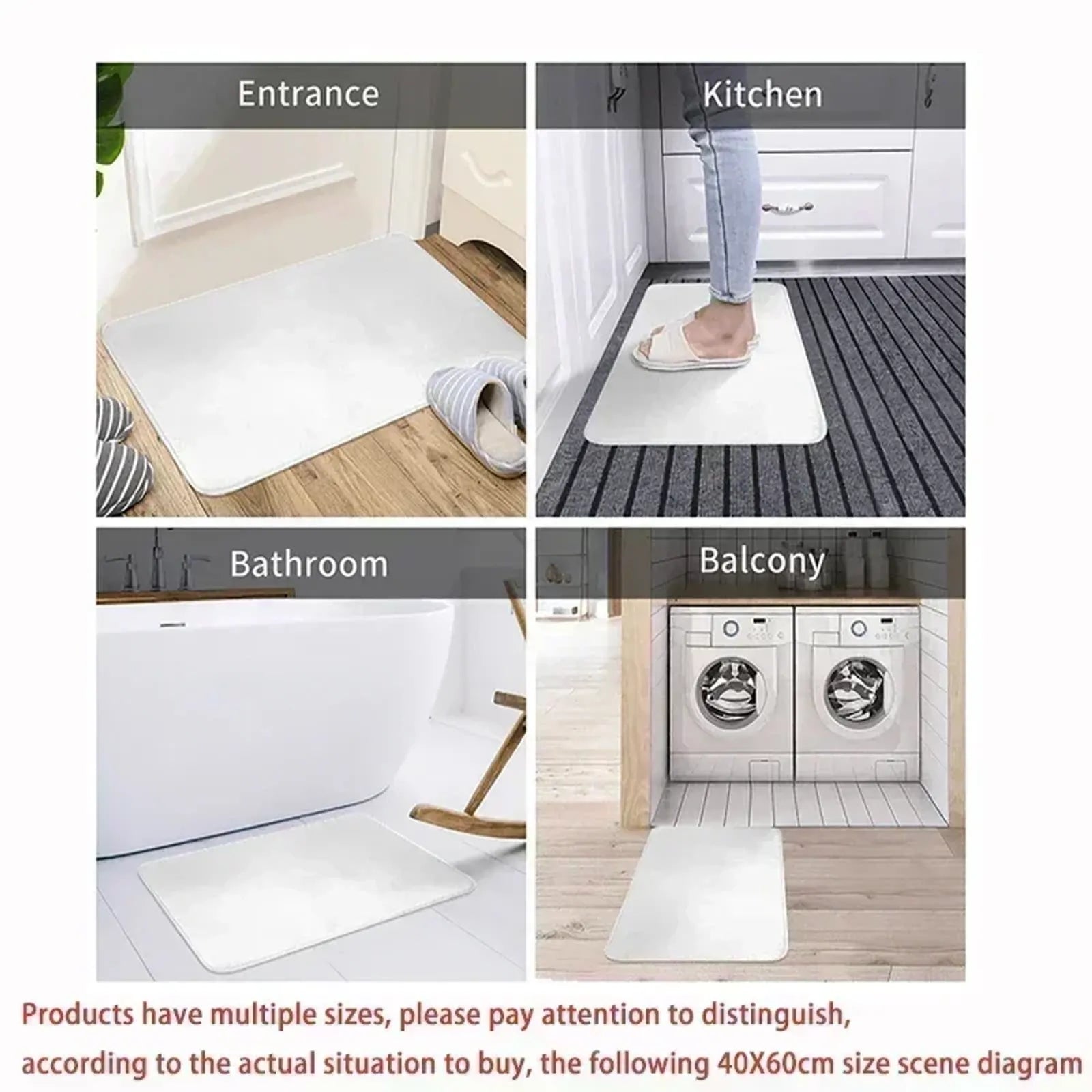 Funny Toilet Rug Humor Doormat - Welcome to the Place Where Shit Happens