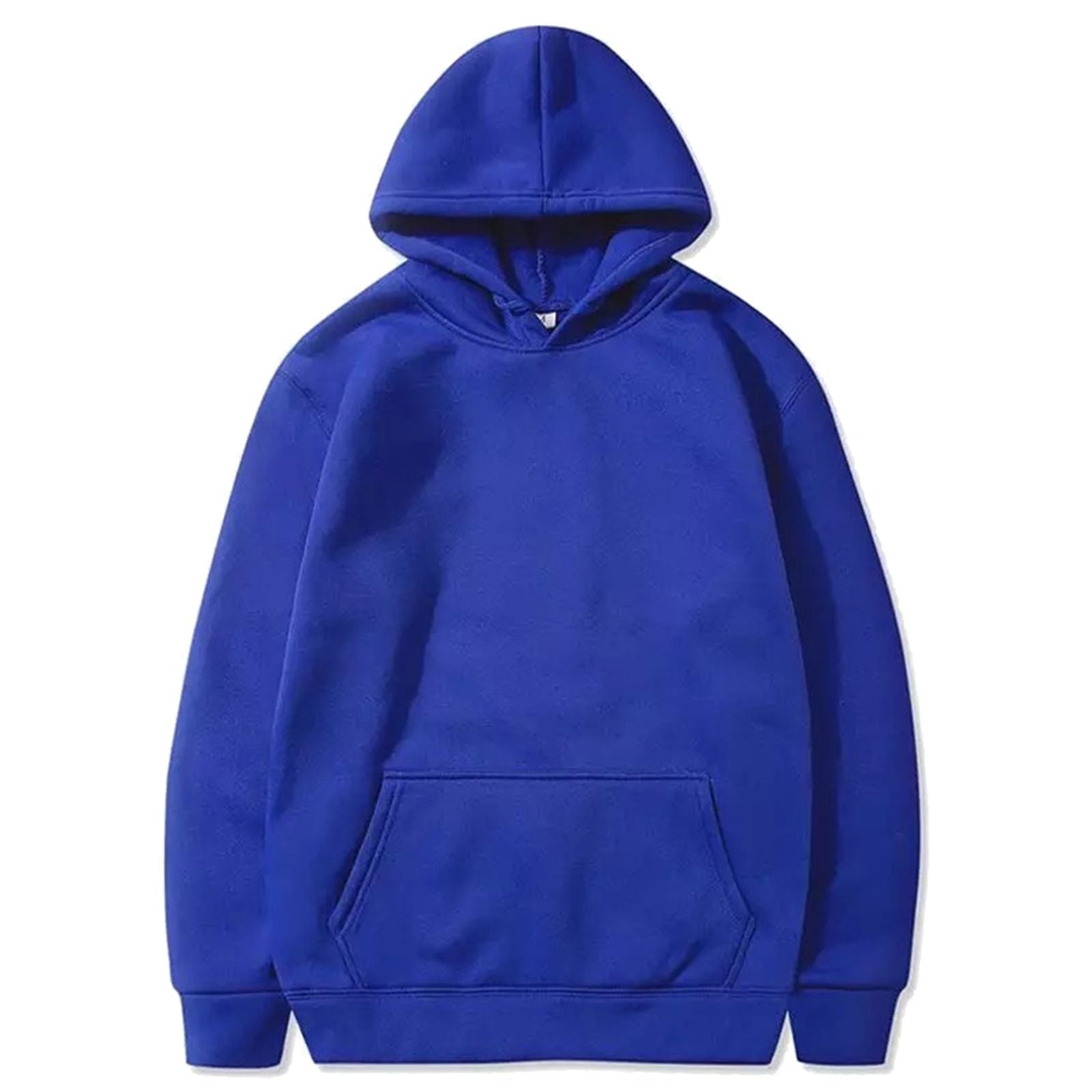 Men's Oversized Fleece Hoodie - Casual Pullover