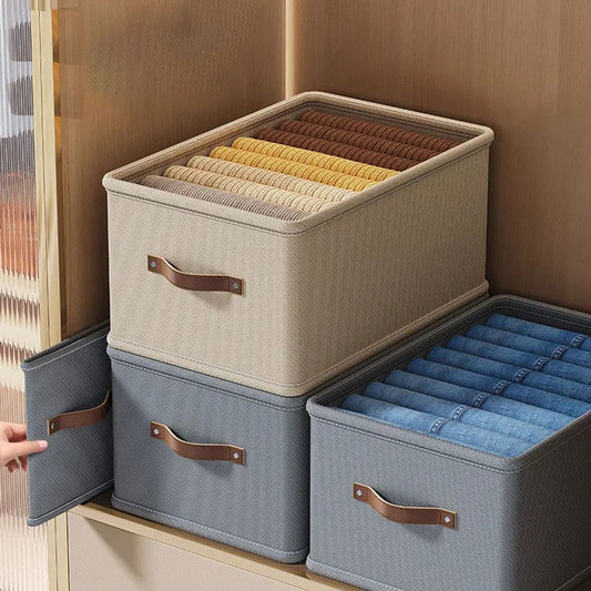 Clothes Organizer Storage Shelves for Pants and Sweaters